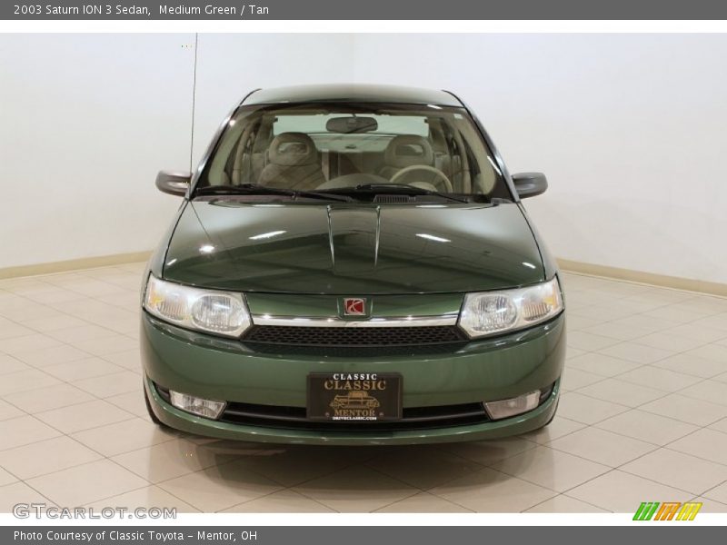 Medium Green / Tan 2003 Saturn ION 3 Sedan