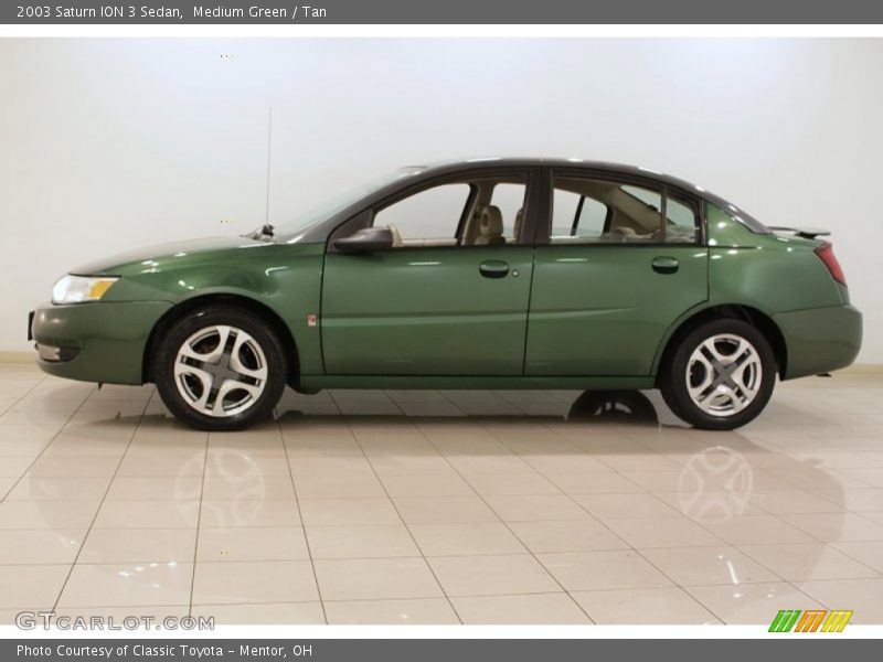  2003 ION 3 Sedan Medium Green