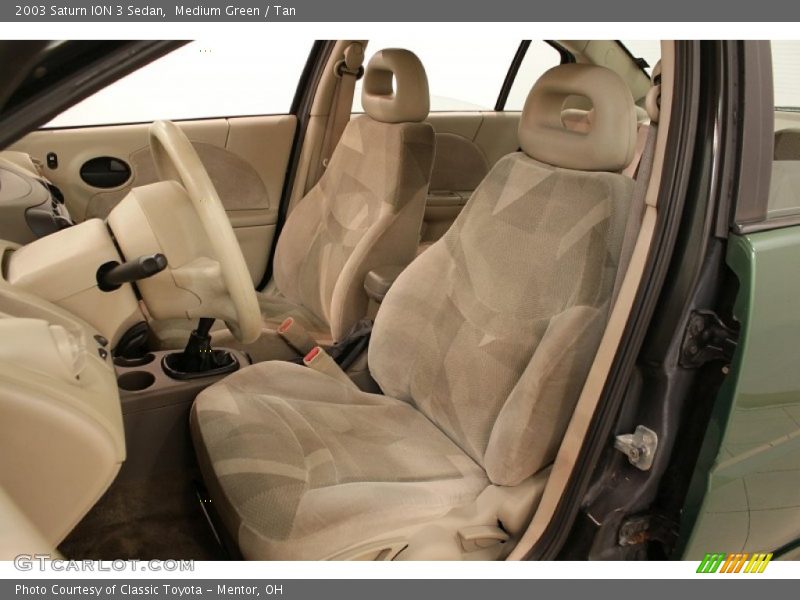 Front Seat of 2003 ION 3 Sedan
