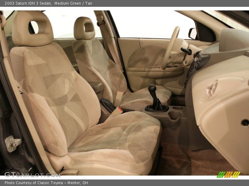  2003 ION 3 Sedan Tan Interior