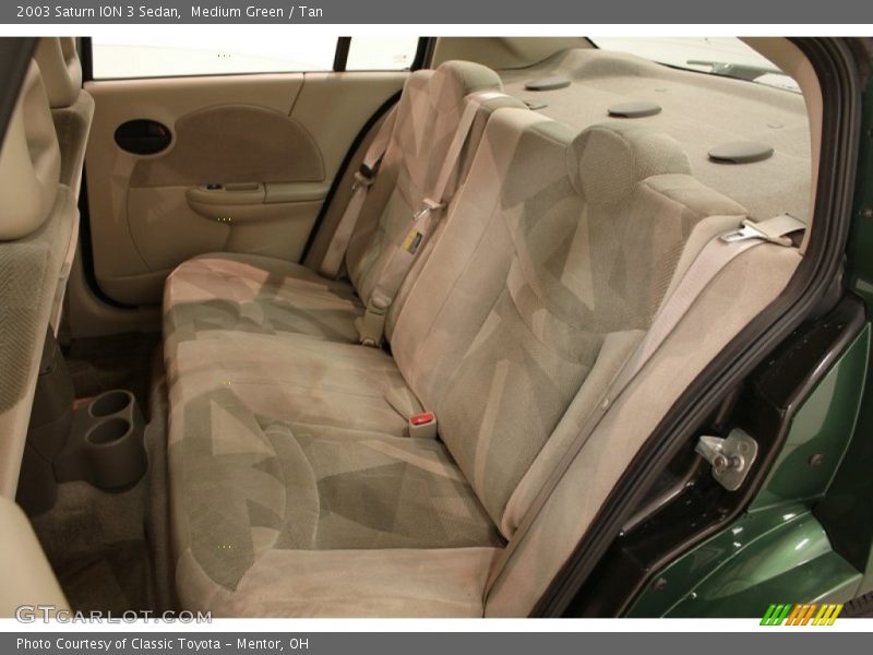  2003 ION 3 Sedan Tan Interior