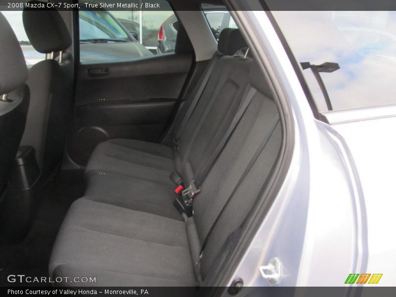 True Silver Metallic / Black 2008 Mazda CX-7 Sport