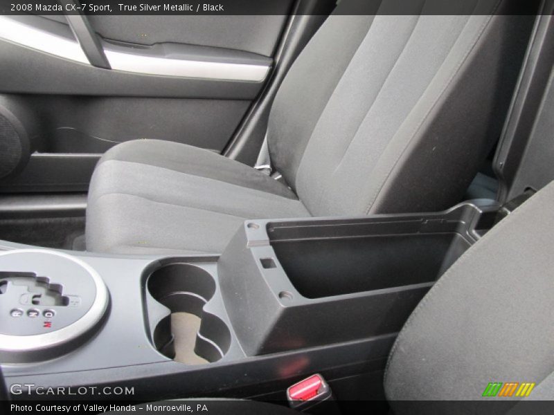 True Silver Metallic / Black 2008 Mazda CX-7 Sport