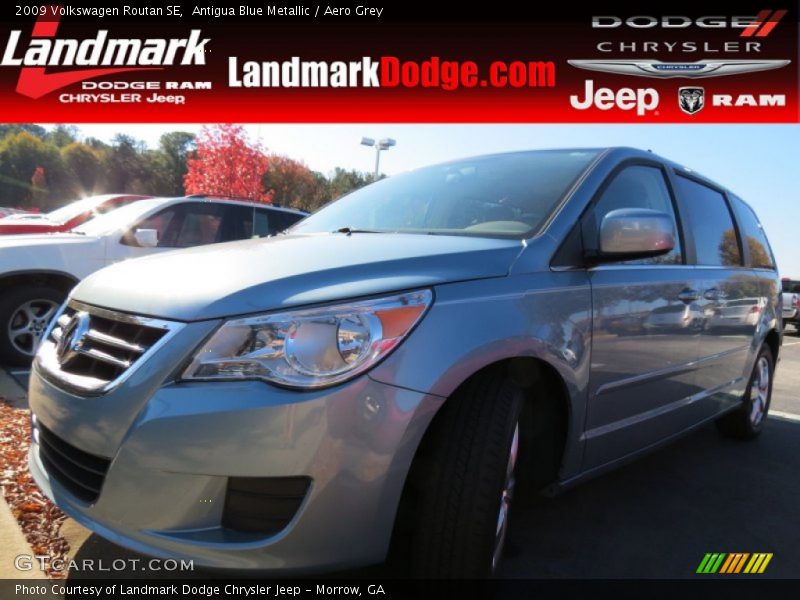 Antigua Blue Metallic / Aero Grey 2009 Volkswagen Routan SE