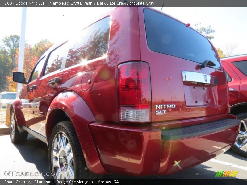 Inferno Red Crystal Pearl / Dark Slate Gray/Light Slate Gray 2007 Dodge Nitro SLT
