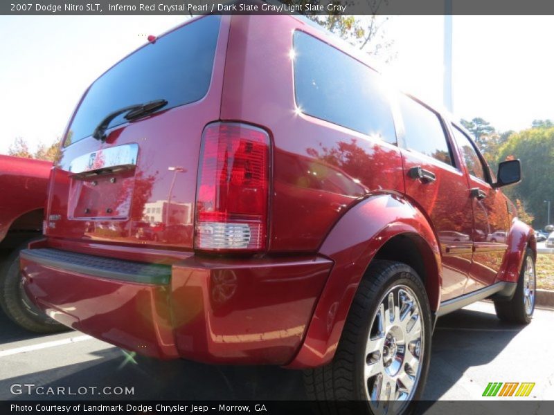 Inferno Red Crystal Pearl / Dark Slate Gray/Light Slate Gray 2007 Dodge Nitro SLT