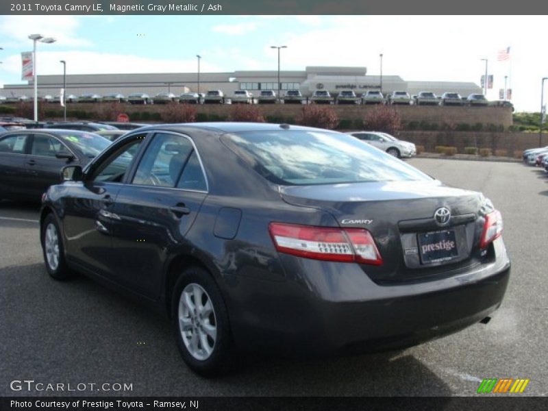 Magnetic Gray Metallic / Ash 2011 Toyota Camry LE