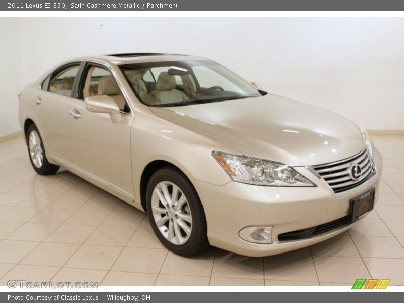 Satin Cashmere Metallic / Parchment 2011 Lexus ES 350