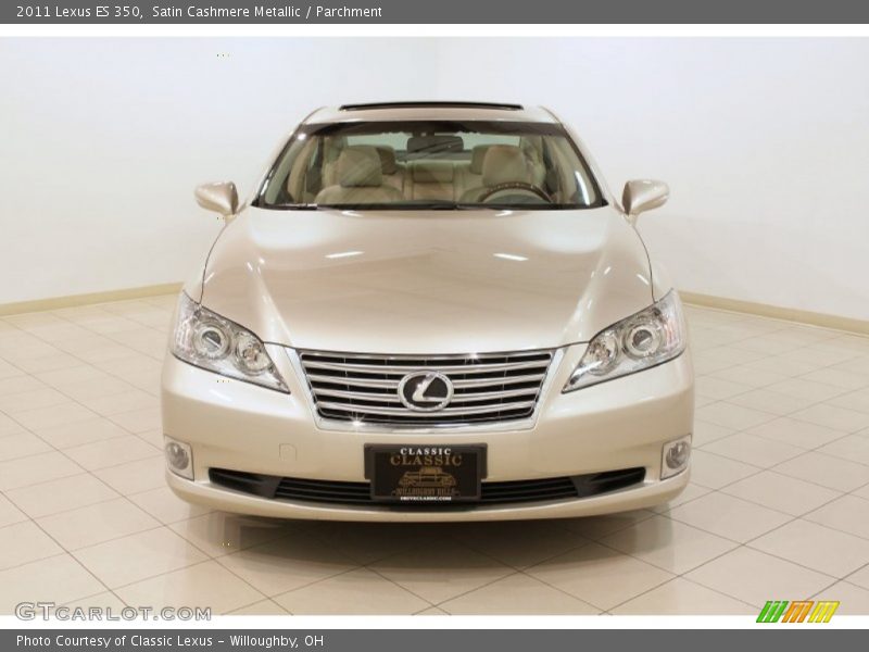 Satin Cashmere Metallic / Parchment 2011 Lexus ES 350