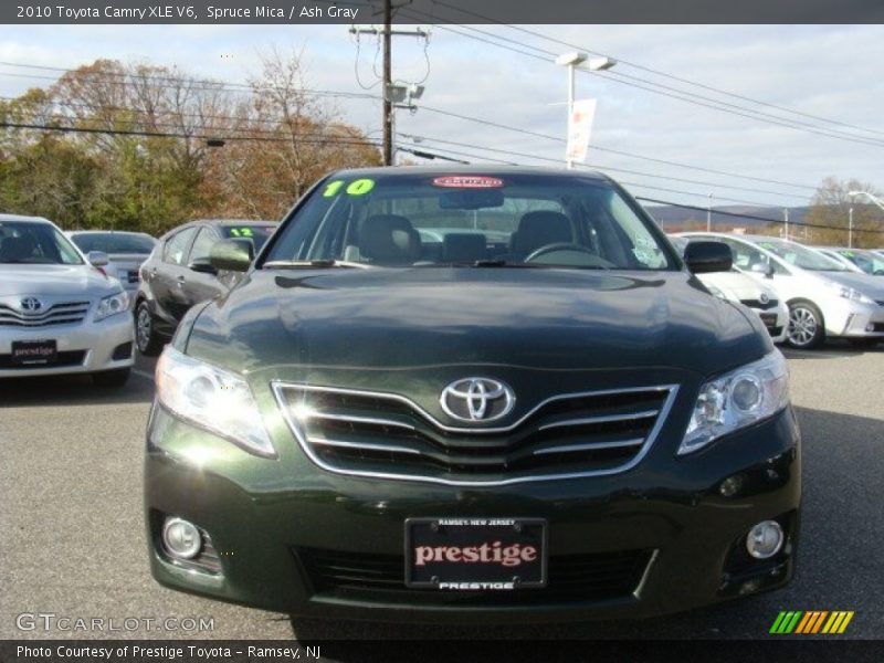 Spruce Mica / Ash Gray 2010 Toyota Camry XLE V6