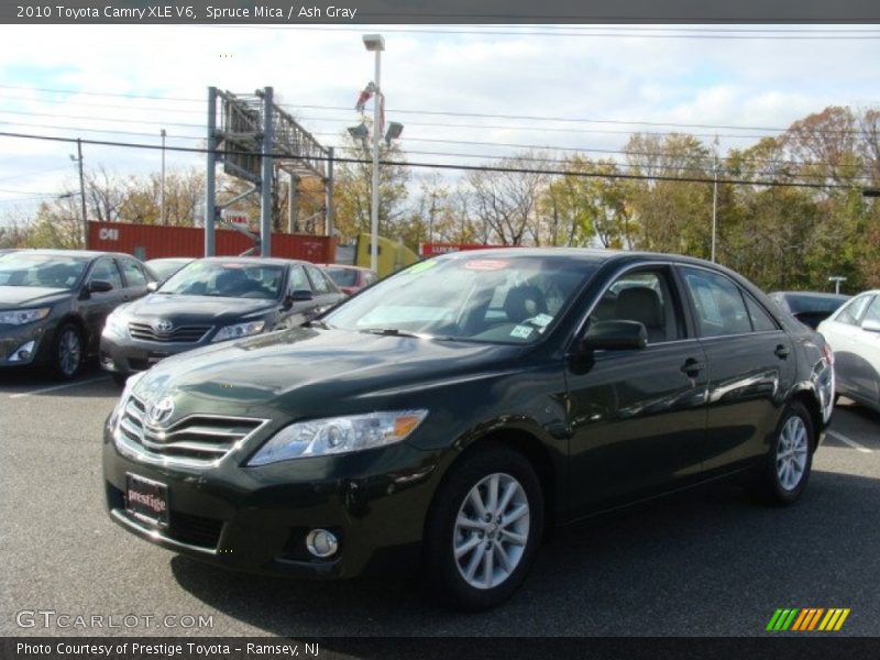 Spruce Mica / Ash Gray 2010 Toyota Camry XLE V6
