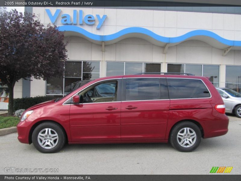 Redrock Pearl / Ivory 2005 Honda Odyssey EX-L