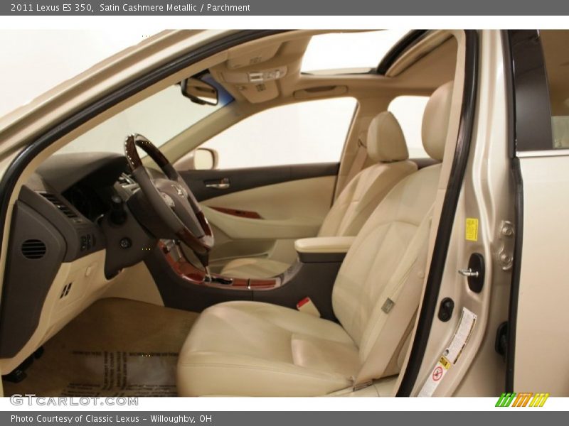 Satin Cashmere Metallic / Parchment 2011 Lexus ES 350