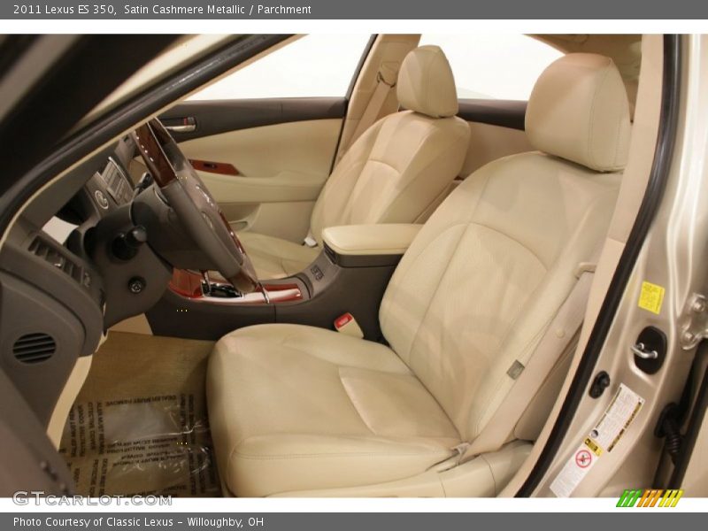 Satin Cashmere Metallic / Parchment 2011 Lexus ES 350