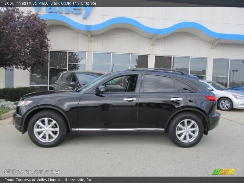Black Obsidian / Graphite 2006 Infiniti FX 35 AWD