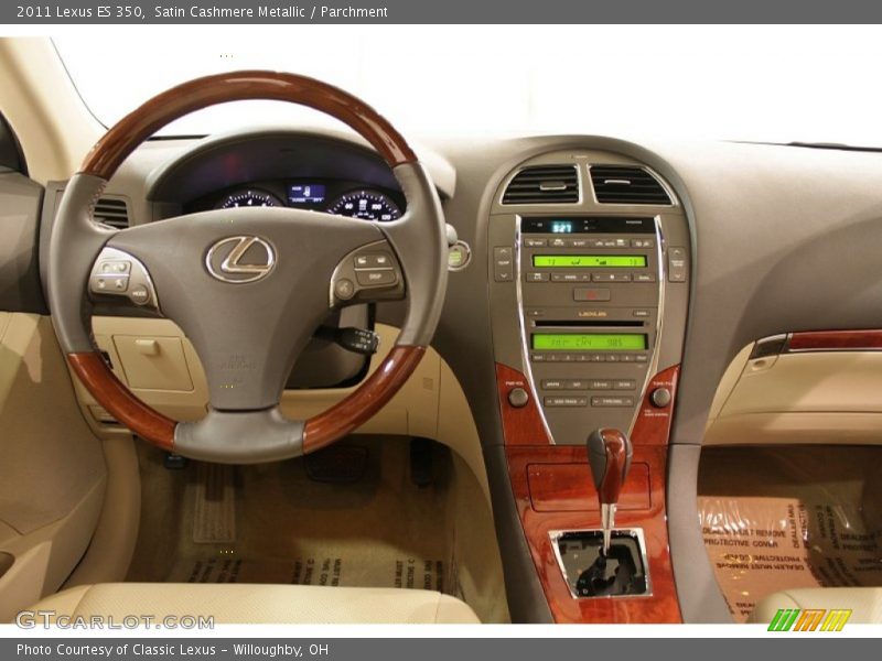 Satin Cashmere Metallic / Parchment 2011 Lexus ES 350
