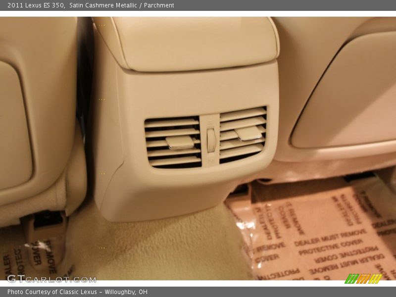 Satin Cashmere Metallic / Parchment 2011 Lexus ES 350