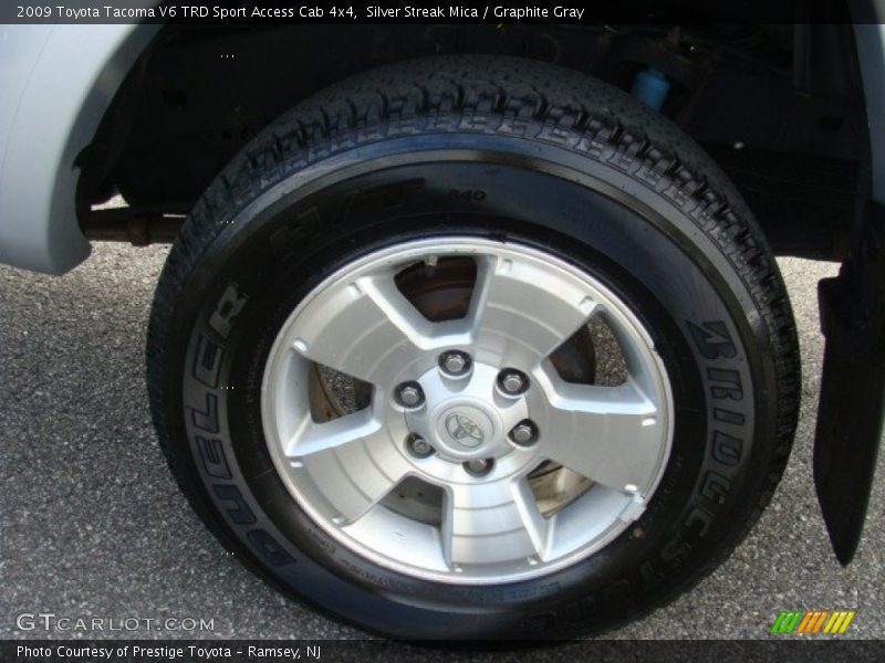 Silver Streak Mica / Graphite Gray 2009 Toyota Tacoma V6 TRD Sport Access Cab 4x4