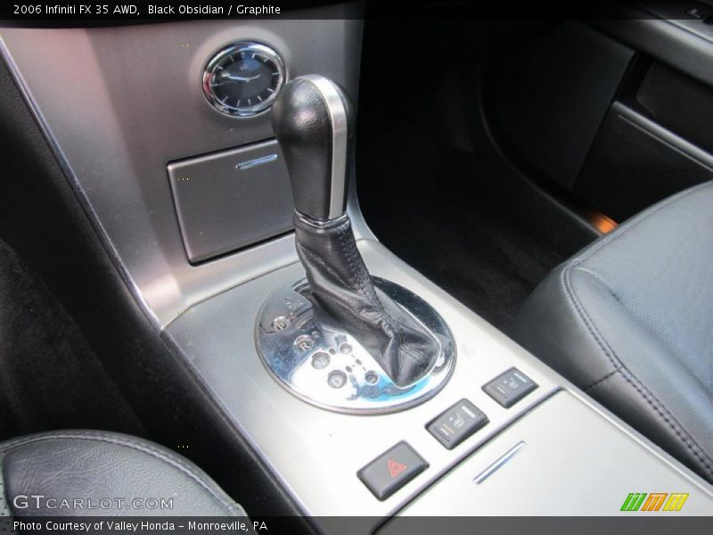 Black Obsidian / Graphite 2006 Infiniti FX 35 AWD