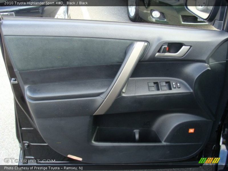 Black / Black 2010 Toyota Highlander Sport 4WD