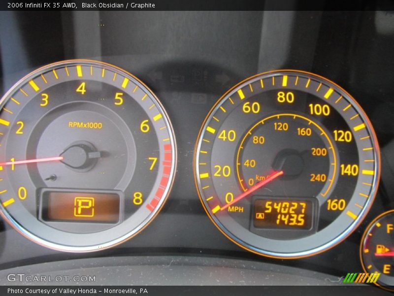 Black Obsidian / Graphite 2006 Infiniti FX 35 AWD