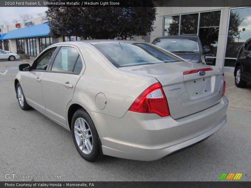 Smokestone Metallic / Medium Light Stone 2010 Ford Fusion S