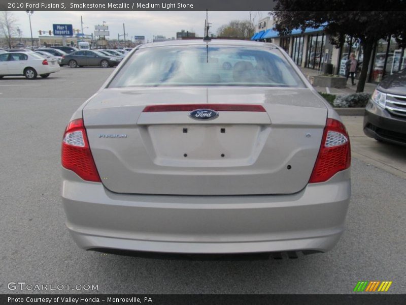 Smokestone Metallic / Medium Light Stone 2010 Ford Fusion S
