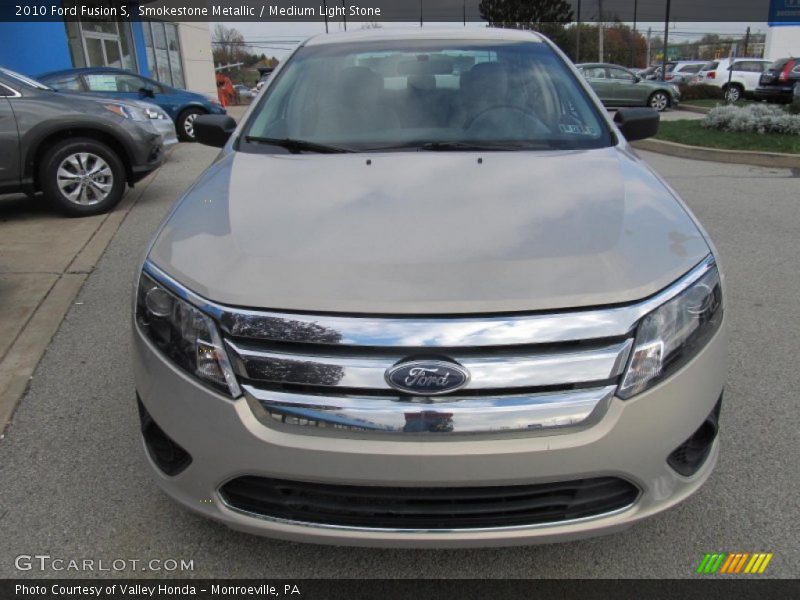 Smokestone Metallic / Medium Light Stone 2010 Ford Fusion S