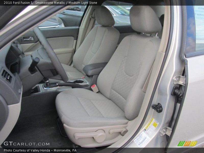Smokestone Metallic / Medium Light Stone 2010 Ford Fusion S