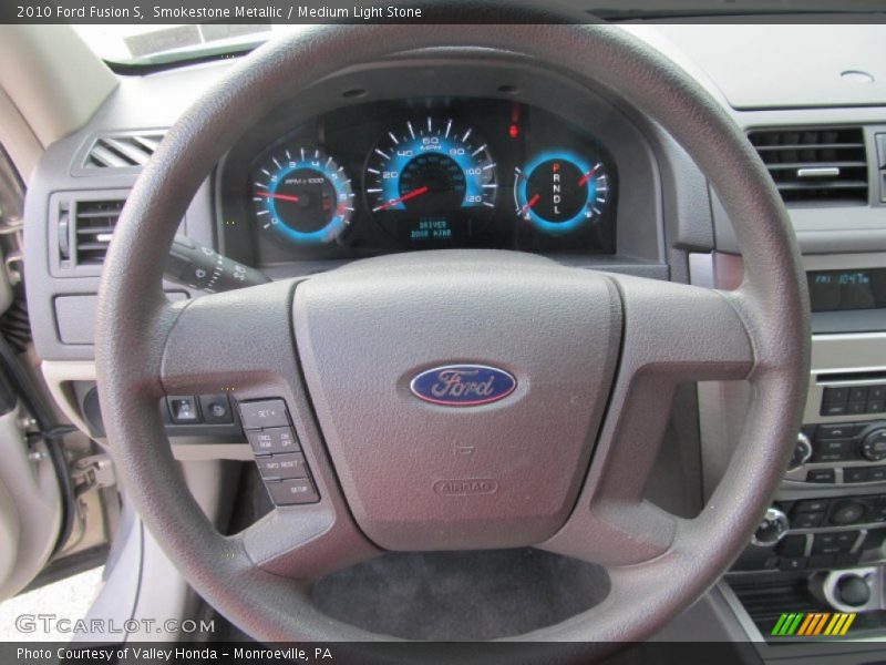 Smokestone Metallic / Medium Light Stone 2010 Ford Fusion S