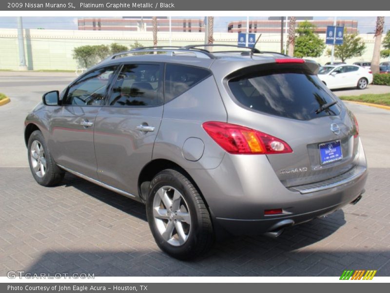 Platinum Graphite Metallic / Black 2009 Nissan Murano SL