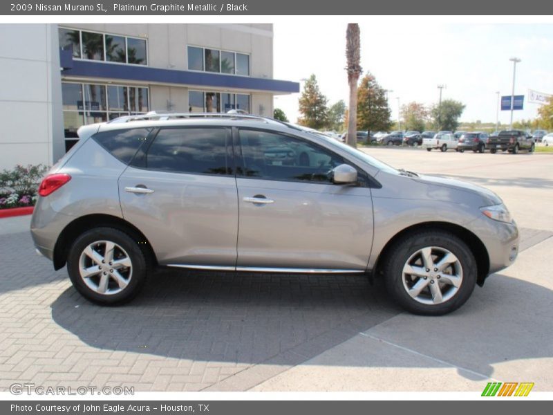 Platinum Graphite Metallic / Black 2009 Nissan Murano SL