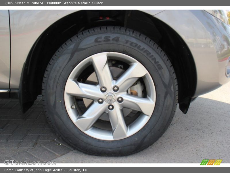 Platinum Graphite Metallic / Black 2009 Nissan Murano SL
