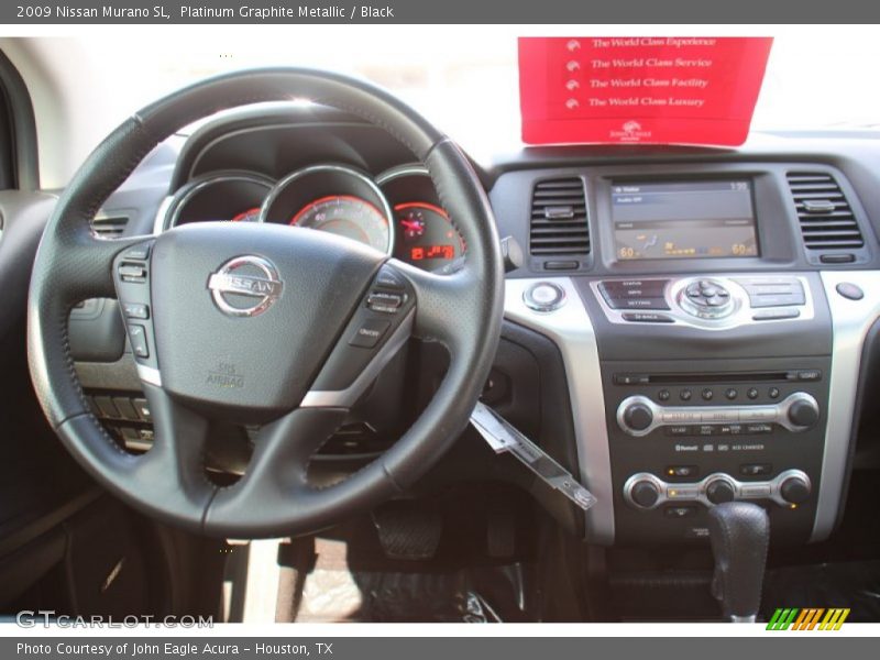 Platinum Graphite Metallic / Black 2009 Nissan Murano SL