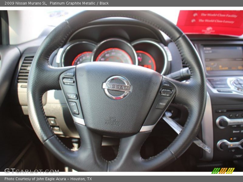 Platinum Graphite Metallic / Black 2009 Nissan Murano SL