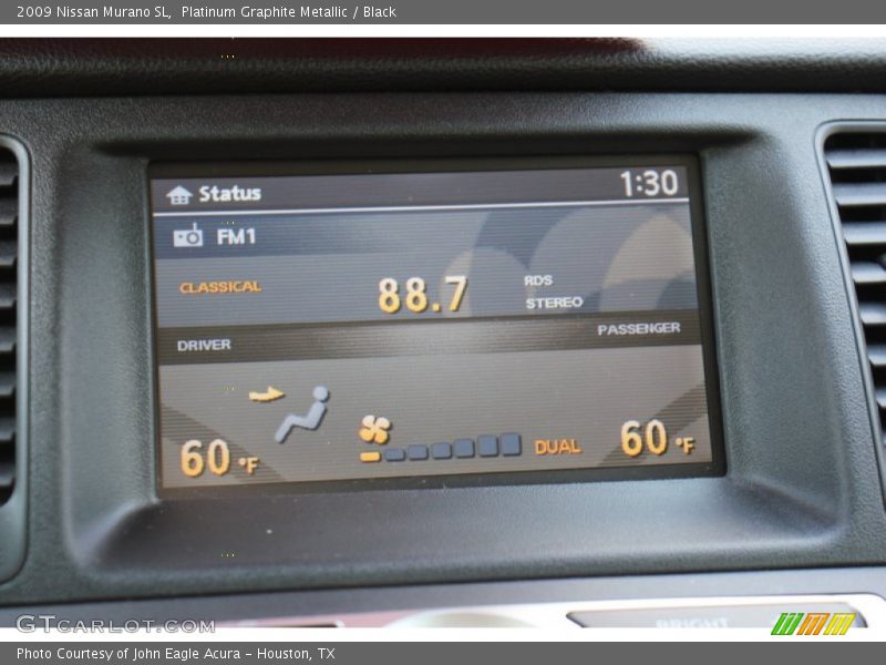 Platinum Graphite Metallic / Black 2009 Nissan Murano SL