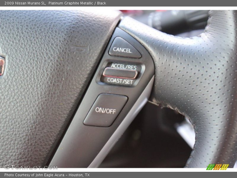 Platinum Graphite Metallic / Black 2009 Nissan Murano SL