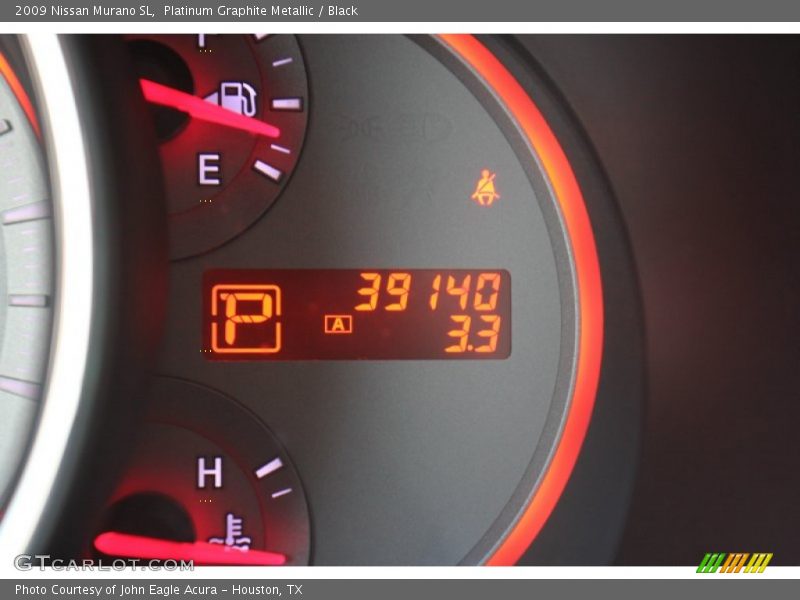 Platinum Graphite Metallic / Black 2009 Nissan Murano SL