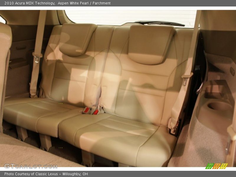 Aspen White Pearl / Parchment 2010 Acura MDX Technology