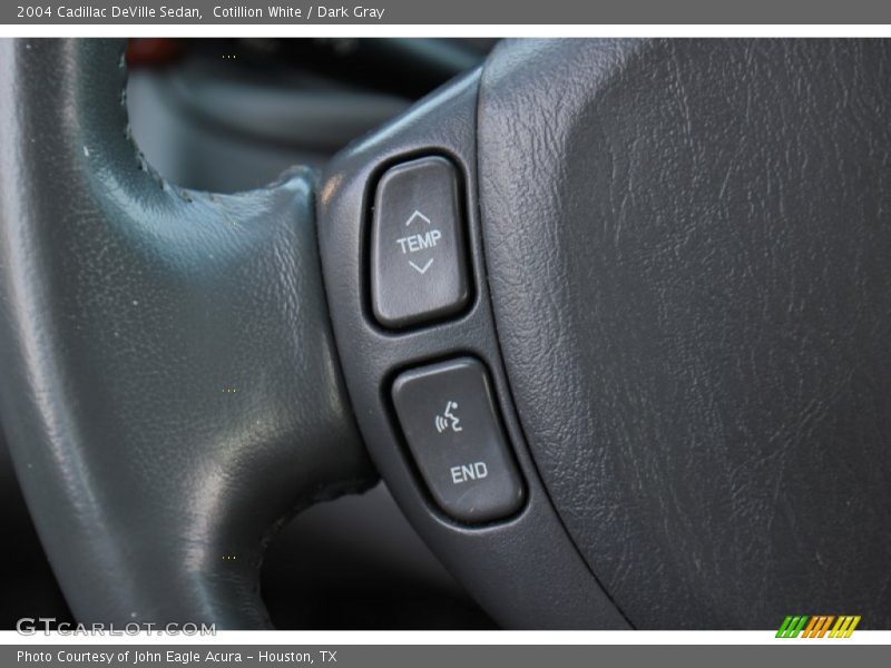 Cotillion White / Dark Gray 2004 Cadillac DeVille Sedan