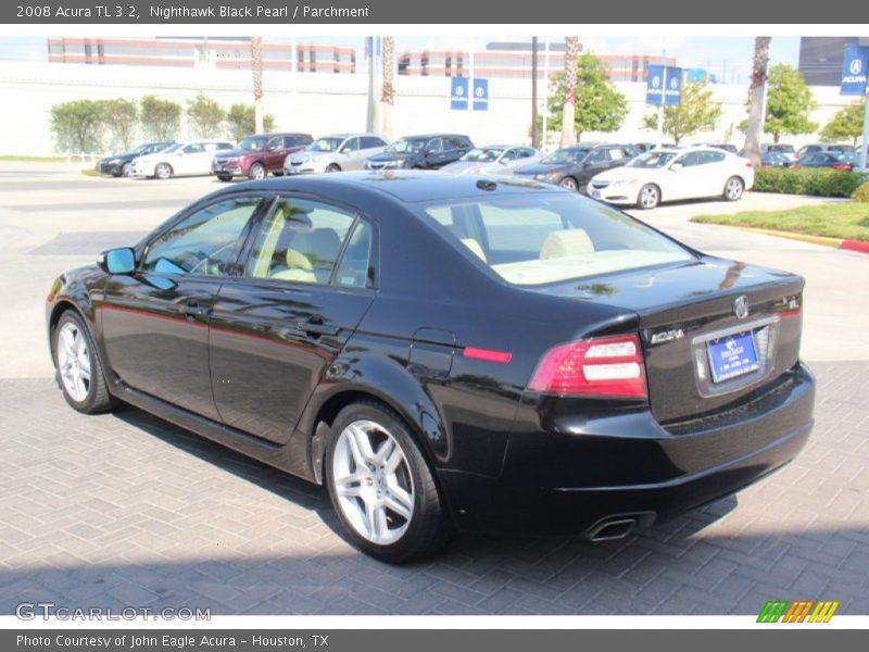 Nighthawk Black Pearl / Parchment 2008 Acura TL 3.2