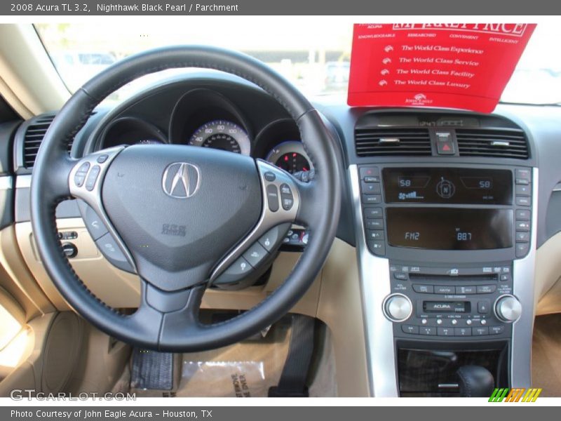 Nighthawk Black Pearl / Parchment 2008 Acura TL 3.2