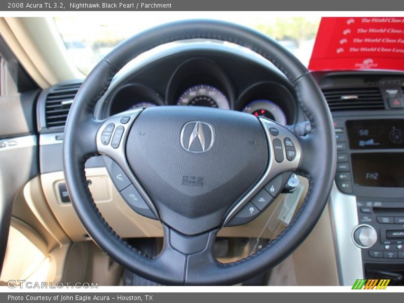 Nighthawk Black Pearl / Parchment 2008 Acura TL 3.2