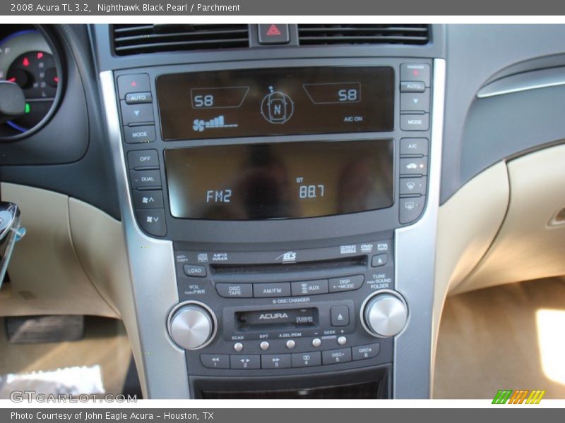 Nighthawk Black Pearl / Parchment 2008 Acura TL 3.2