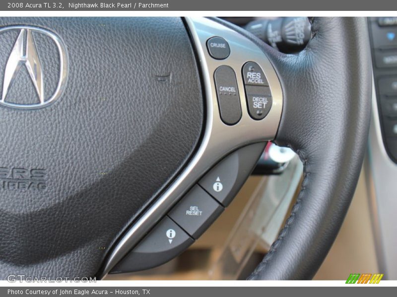 Nighthawk Black Pearl / Parchment 2008 Acura TL 3.2