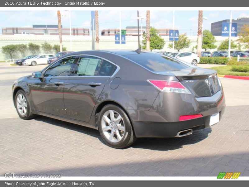 Grigio Metallic / Ebony 2010 Acura TL 3.5 Technology