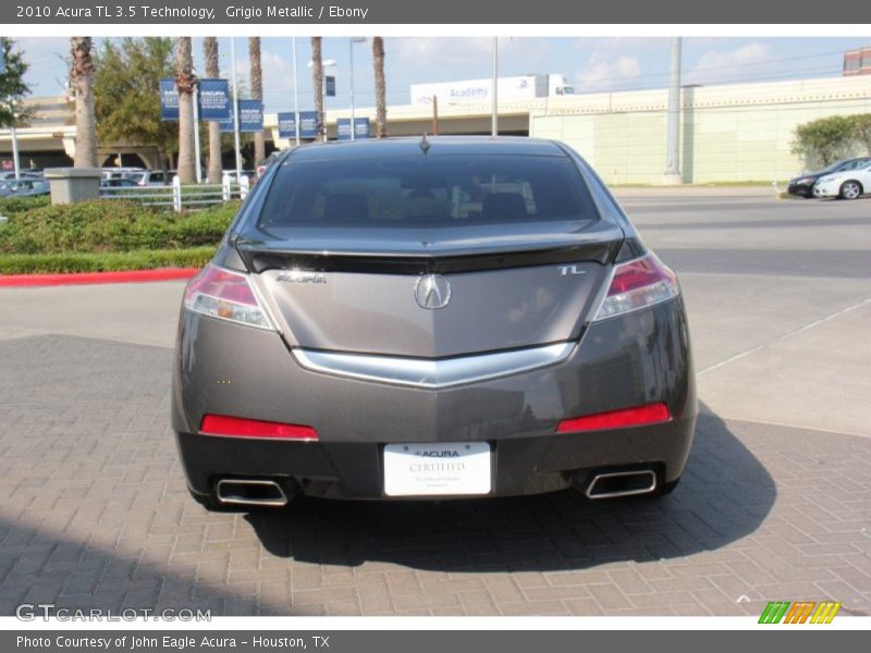 Grigio Metallic / Ebony 2010 Acura TL 3.5 Technology