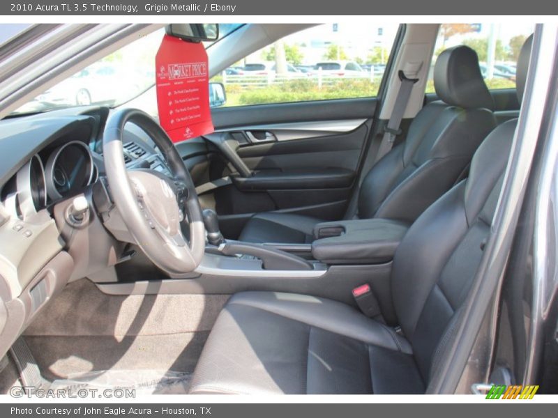 Grigio Metallic / Ebony 2010 Acura TL 3.5 Technology