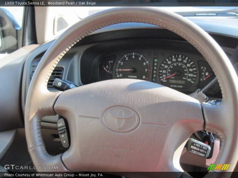 Woodland Pearl / Oak Beige 1999 Toyota Sienna LE