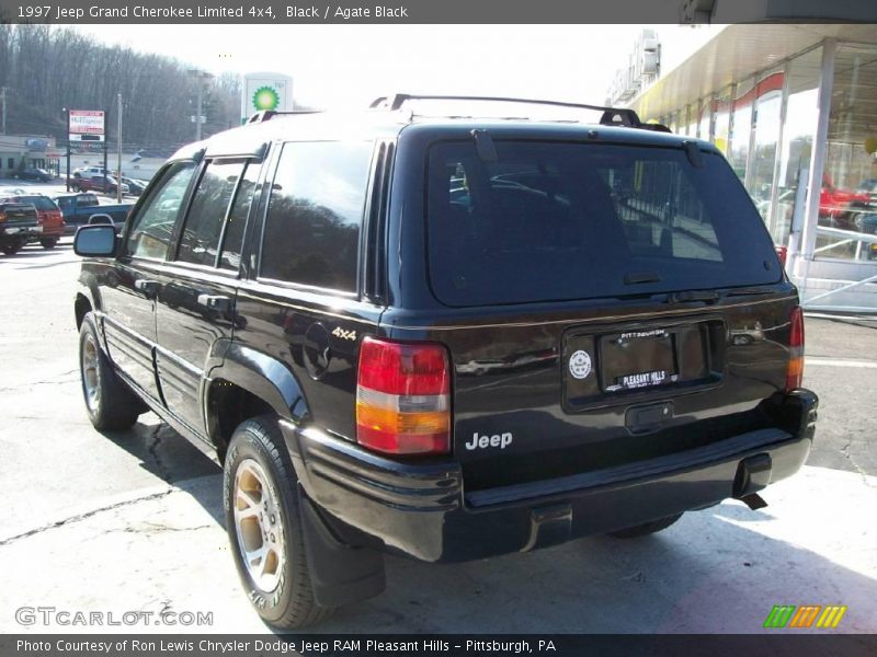 Black / Agate Black 1997 Jeep Grand Cherokee Limited 4x4